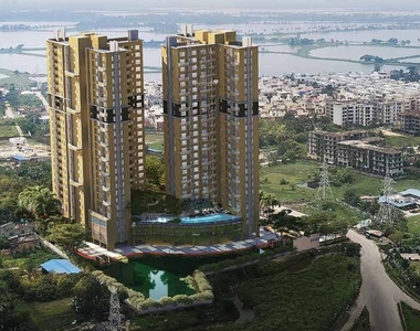 1845 sq ft 3 BHK Under Construction property Apartment for sale at Rs 1.49 crore in Vinayak Atlantis in New Town, Kolkata