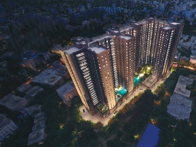 2316 sq ft 4 BHK Apartment for sale at Rs 2.42 crore in Purti The Varanda in Lake Town, Kolkata