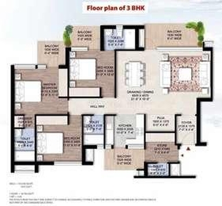 3 BHK Flat / Apartment For SALE 5 mins from Sector-112