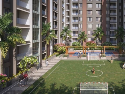 667 sq ft 2 BHK Under Construction property Apartment for sale at Rs 73.39 lacs in Nivasa Enchante Phase I in Lohegaon, Pune