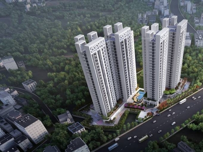 954 sq ft 2 BHK 2T Apartment for sale at Rs 62.00 lacs in Rishi Pranaya 16th floor in Rajarhat, Kolkata