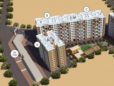1050 sq ft 2 BHK 2T East facing Apartment for sale at Rs 67.50 lacs in Bhandari Vermont in Wagholi, Pune