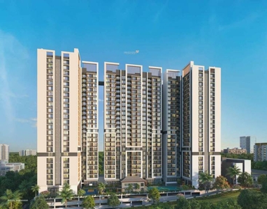 1120 sq ft 3 BHK Under Construction property Apartment for sale at Rs 1.25 crore in Mahalaxmi Zen Elite in Kharadi, Pune