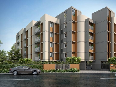 1274 sq ft 3 BHK Apartment for sale at Rs 70.00 lacs in Jain Advaya in Porur, Chennai