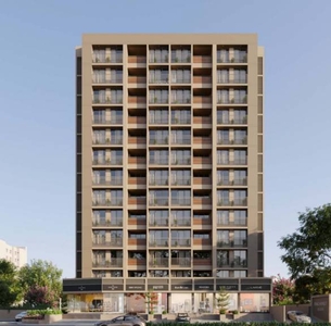 1306 sq ft 3 BHK Apartment for sale at Rs 1.25 crore in Prakalp Panchamrut Heights in Chandkheda, Ahmedabad
