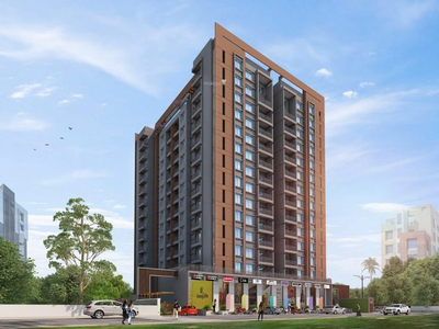 1433 sq ft 3 BHK 2T East facing Apartment for sale at Rs 1.18 crore in Rainbow Sunrise Tower in Nigdi, Pune