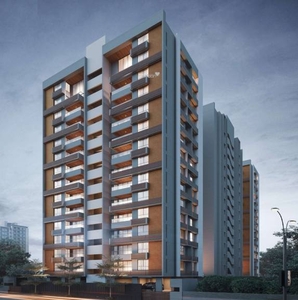 1603 sq ft 4 BHK Launch property Apartment for sale at Rs 1.07 crore in HR Eliseo II in Shela, Ahmedabad