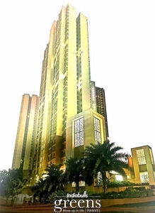 1771 sq ft 3 BHK Completed property Apartment for sale at Rs 1.15 crore in Indiabulls Greens in Panvel, Mumbai
