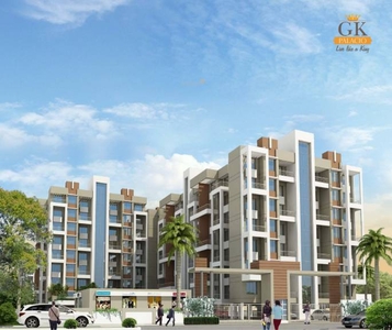 629 sq ft 1 BHK 2T Apartment for sale at Rs 36.00 lacs in GK Palacio in Moshi, Pune