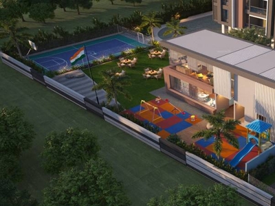662 sq ft 2 BHK Under Construction property Apartment for sale at Rs 1.02 crore in Nivasa Enchante in Lohegaon, Pune