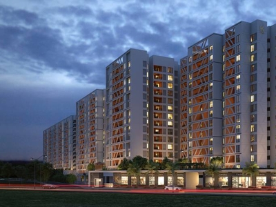 664 sq ft 2 BHK Under Construction property Apartment for sale at Rs 50.35 lacs in Unique K Ville in Ravet, Pune