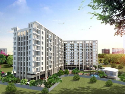666 sq ft 2 BHK Under Construction property Apartment for sale at Rs 57.78 lacs in Rajmata Trinity Greens in Wakad, Pune
