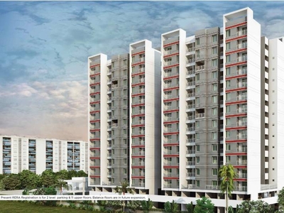 686 sq ft 3 BHK Under Construction property Apartment for sale at Rs 62.39 lacs in Kolte Patil EQUA in Wagholi, Pune
