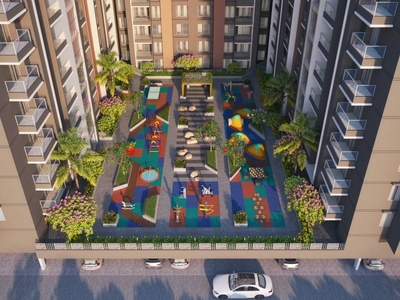695 sq ft 2 BHK Under Construction property Apartment for sale at Rs 76.41 lacs in Nivasa Enchante Phase I in Lohegaon, Pune