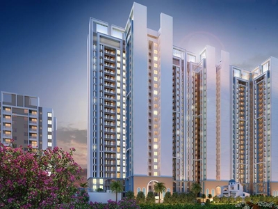 696 sq ft 2 BHK Under Construction property Apartment for sale at Rs 58.00 lacs in Aishwaryam Insignia in Punawale, Pune