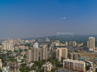 999 sq ft 3 BHK Under Construction property Apartment for sale at Rs 2.80 crore in Rustomjee Summit in Borivali East, Mumbai