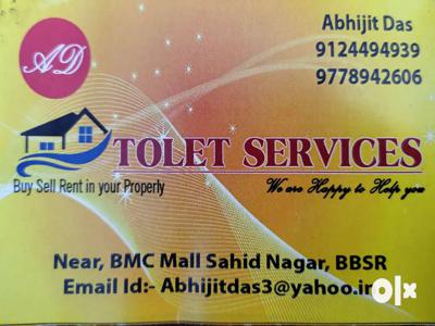 TOLET SERVICE FOR 1RK ROOM(5000 To 6000) Near Rasulgarh Area