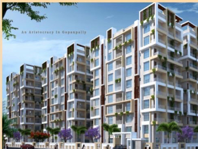 1290 sq ft 2 BHK 2T East facing Launch property Apartment for sale at Rs 92.87 lacs in SNR The Elite in Gachibowli, Hyderabad