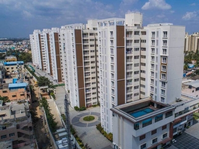 1360 sq ft 3 BHK Completed property Apartment for sale at Rs 98.59 lacs in SNN Raj Grandeur in Bommanahalli, Bangalore