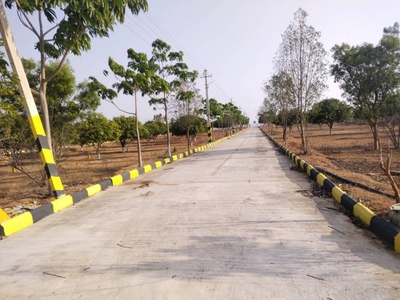 1800 sq ft East facing Plot for sale at Rs 50.00 lacs in Green City Aerospace County Avenue in Ibrahimpatnam, Hyderabad