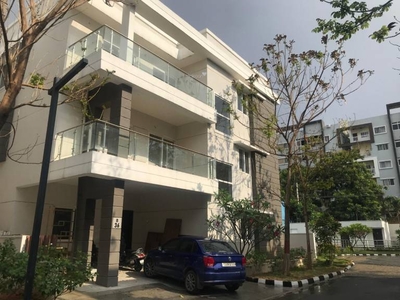 4000 sq ft 4 BHK 5T East facing Villa for sale at Rs 5.50 crore in Pruthvi Belmont Greene in Nallagandla Gachibowli, Hyderabad