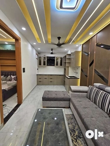 65 gaj new flat best location near metro station loan 90% available