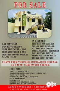 APARTMENT FOR SALE WITH MONTHLY Rs: 44000.00 INCOME