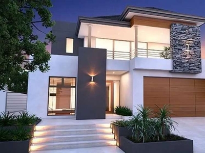 Luxury concept home with superb elevation