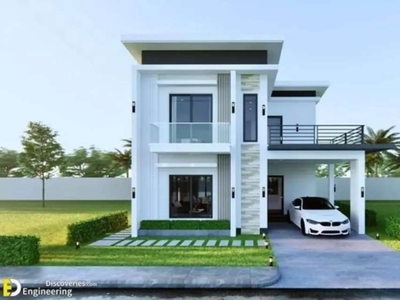 Modern new home with loan