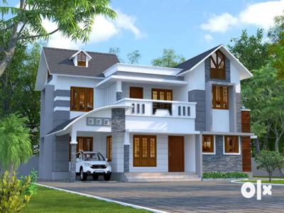 Silver spring Villas-Perumbavoor, Town near by , 2200 sqft.