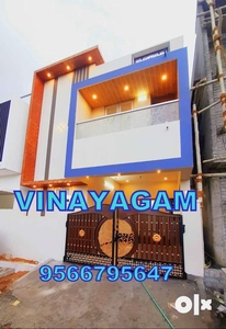 TRENDY ELEVATION VILLA for sale at VADAVALLI--Vinayagam-- 82 Lakhs