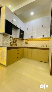 2 bhk new flat with bed & mattress available for rent in indirapuram