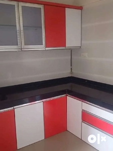 3 BHK with modular kitchen flat available for rent