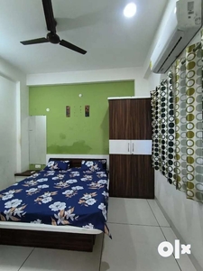Brokerage free furnished 1BHK available for rent @ near satya sai sq.