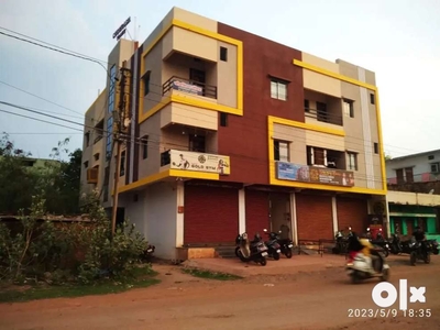 Newly constructed 2bhk apartments, halls and shops available.