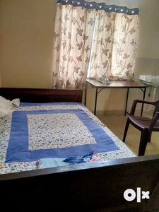 Single furnished room attached bathroom and kitchen at chandmari.