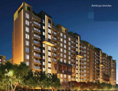 1225 sq ft 2 BHK 2T Apartment for sale at Rs 1.28 crore in Ambuja Urvisha The Condoville 8th floor in New Town, Kolkata
