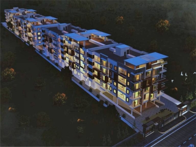 1366 sq ft 2 BHK 2T Completed property Apartment for sale at Rs 1.02 crore in Amigo Estella in Thanisandra, Bangalore