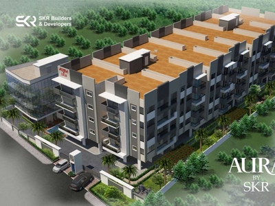 1427 sq ft 3 BHK Launch property Apartment for sale at Rs 1.12 crore in SKR Aura in Sompura, Bangalore