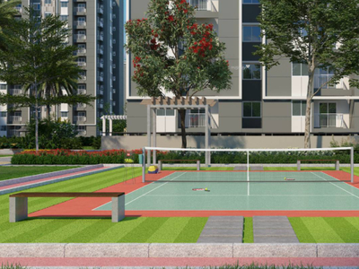 589 sq ft 1 BHK Launch property Apartment for sale at Rs 43.39 lacs in Sattva Aeropolis in Boovanahalli, Bangalore
