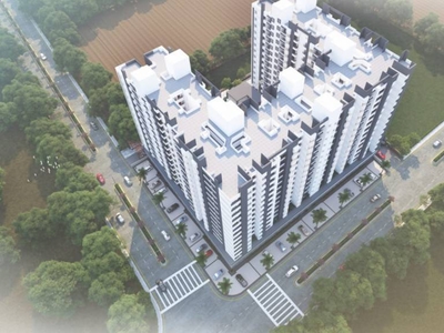 611 sq ft 2 BHK Launch property Apartment for sale at Rs 51.81 lacs in Akshay Yash Gracia E Wing in Dhanori, Pune