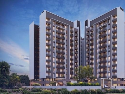 663 sq ft 1 BHK 1T West facing Apartment for sale at Rs 42.00 lacs in Samartha Platinum Towers 4th floor in Manjari, Pune