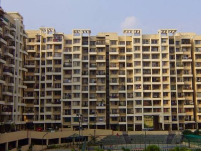 699 sq ft 2 BHK Under Construction property Apartment for sale at Rs 66.65 lacs in Bramha SkyCity Phase III in Dhanori, Pune