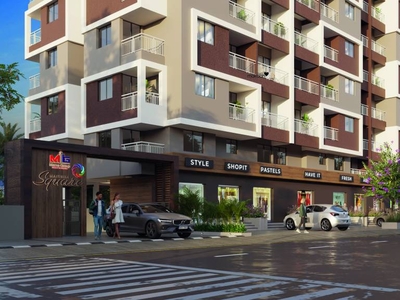 729 sq ft 2 BHK Apartment for sale at Rs 92.43 lacs in Marne Maithili Square in Pimpri, Pune