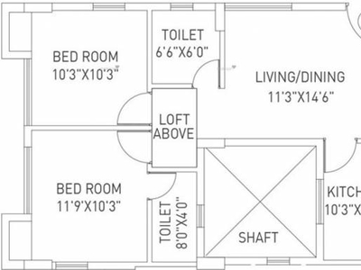 900 sq ft 2 BHK 2T Apartment for sale at Rs 63.00 lacs in PS Equinox in Tangra, Kolkata