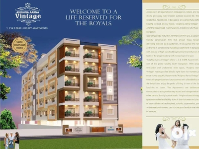 1 BHK premium flat for sale in Electronic City phase 2