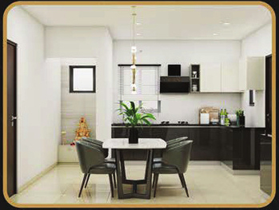1723 sq ft 3 BHK Apartment for sale at Rs 77.54 lacs in Adhireddy Pavan Kumar Reddy Cozy Essence Elite in Kompally, Hyderabad