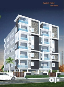 2 BHK1195 SFT WEST FACING FLAT AT MEDCHAL