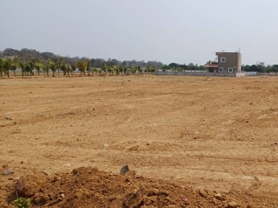 3267 sq ft East facing Plot for sale at Rs 34.49 lacs in Project in Turkapally, Hyderabad