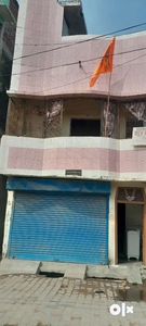 3bhk flat with two shops on ground floor